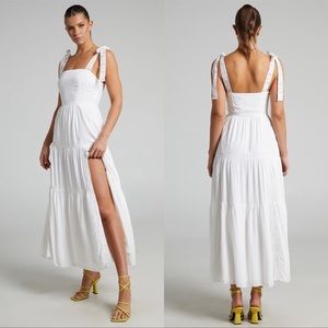 Showpo White Maxi dress